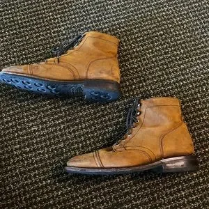 Thursday boot company cap toe boots in burnt copper color way Thursday Boot Company | Shoes | Thursday Boot Company Cap  main image 3